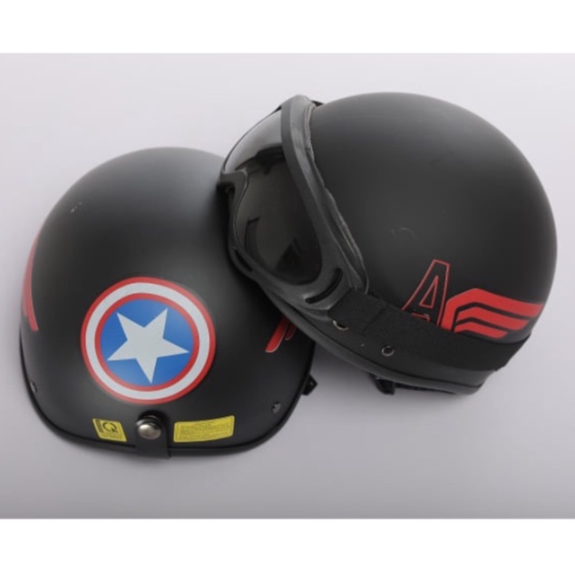 Mũ bảo hiểm nửa đầu siêu bên,đẹp phong cách thời trang,dễ thương