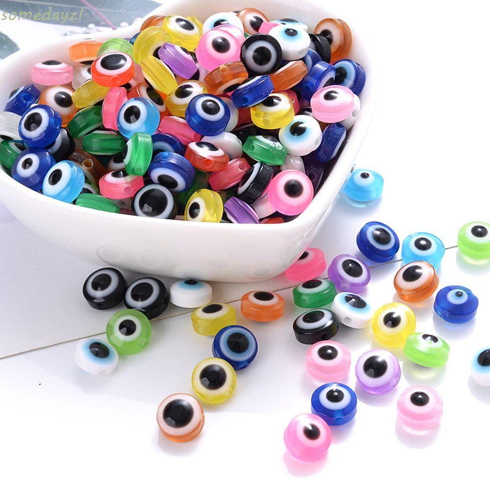 Bộ Hạt Xỏ Hình Mắt Quỷ Làm Vòng Tay Thủ Công DIY Cho Nữ Sinh