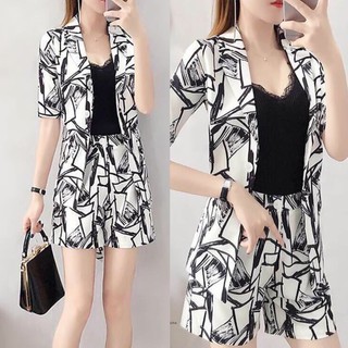 Set áo vest quần ngắn hàn quốc msnn1531