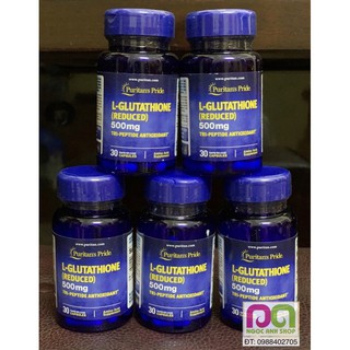 L- Glutathione Puritan 500 mg bổ gan, trắng da