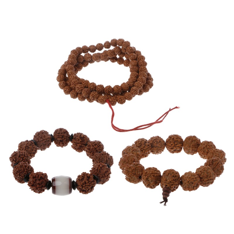 Vòng tay hạt chuỗi gồm 108 hạt cầu nguyện dành cho đạp Phật