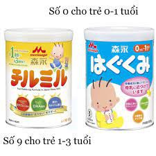 Sữa Morinaga 0-1 và Sữa Morinaga 1-3 nội địa Nhật Bản