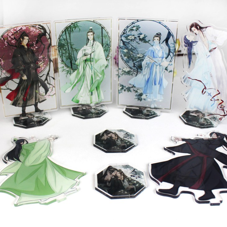 Combo Standee các bộ truyện đam mỹ Thiên quan tứ phúc, 19 days + quạt