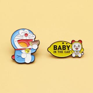 🌱Trâm cài áo hình chú mèo máy Doraemon dễ thương