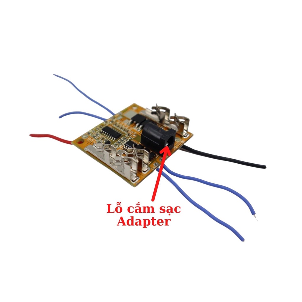 Mạch pin sạc bảo vệ pin 21v BL Makita 5s3p nhận adapter