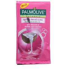 Dầu gội Palmolive dây 12 gói (hồng / tím)