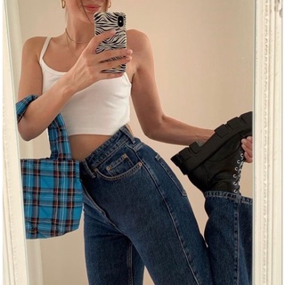 Áo hai dây Basic Cami Crop Top
