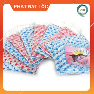 Áo mưa nylon chất (Giá 1 bịch) - Phát Đạt Lộc - áo mưa chấm bi dẻo dai bền chống nước siêu tốt giá rẻ