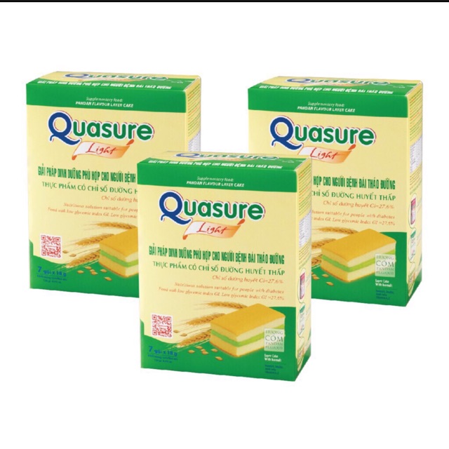BÁNH BÔNG LAN CHO NGƯỜI TIỂU ĐƯỜNG QUASURE 7 BÁNH/HỘP