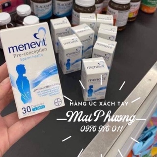 Viên uống Menevit 30 viên/90 viên chuẩn Úc