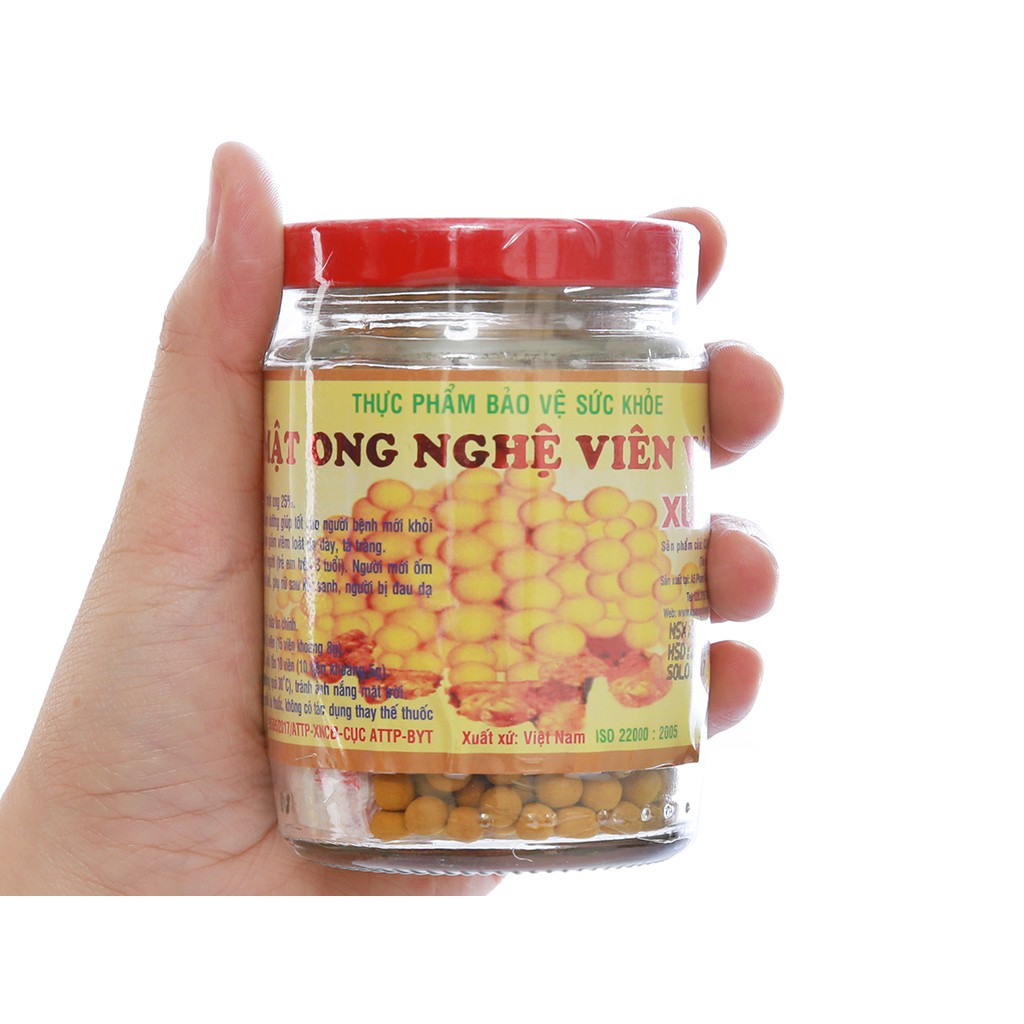 Mật ong Nghệ viên vàng Xuân Nguyên 100g