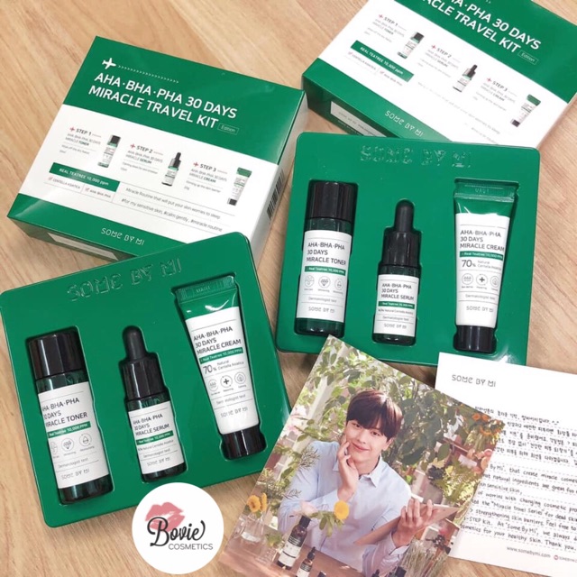 Set dưỡng da mụn SOME BY MI AHA-BHA-PHA 30 DAYS MIRACLE TRAVEL KIT 3 món - 3 items | BigBuy360 - bigbuy360.vn