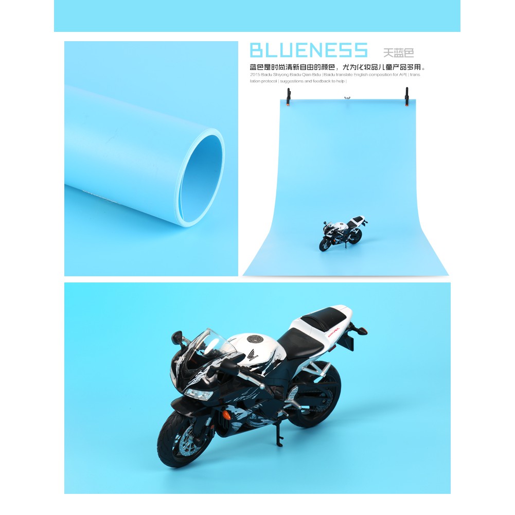 Phông nền nhựa PVC trơn treo giá khung chụp ảnh sản phẩm ulzzang hàn quốc instagram giấy PVC nhiệt 3 in 1 2K08