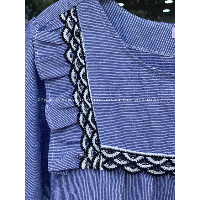 FREE SIZE 70-100KG Áo bầu công sở big size dễ thương vải cao cấp thoáng mát không xù không nhăn thấm mồ hôi