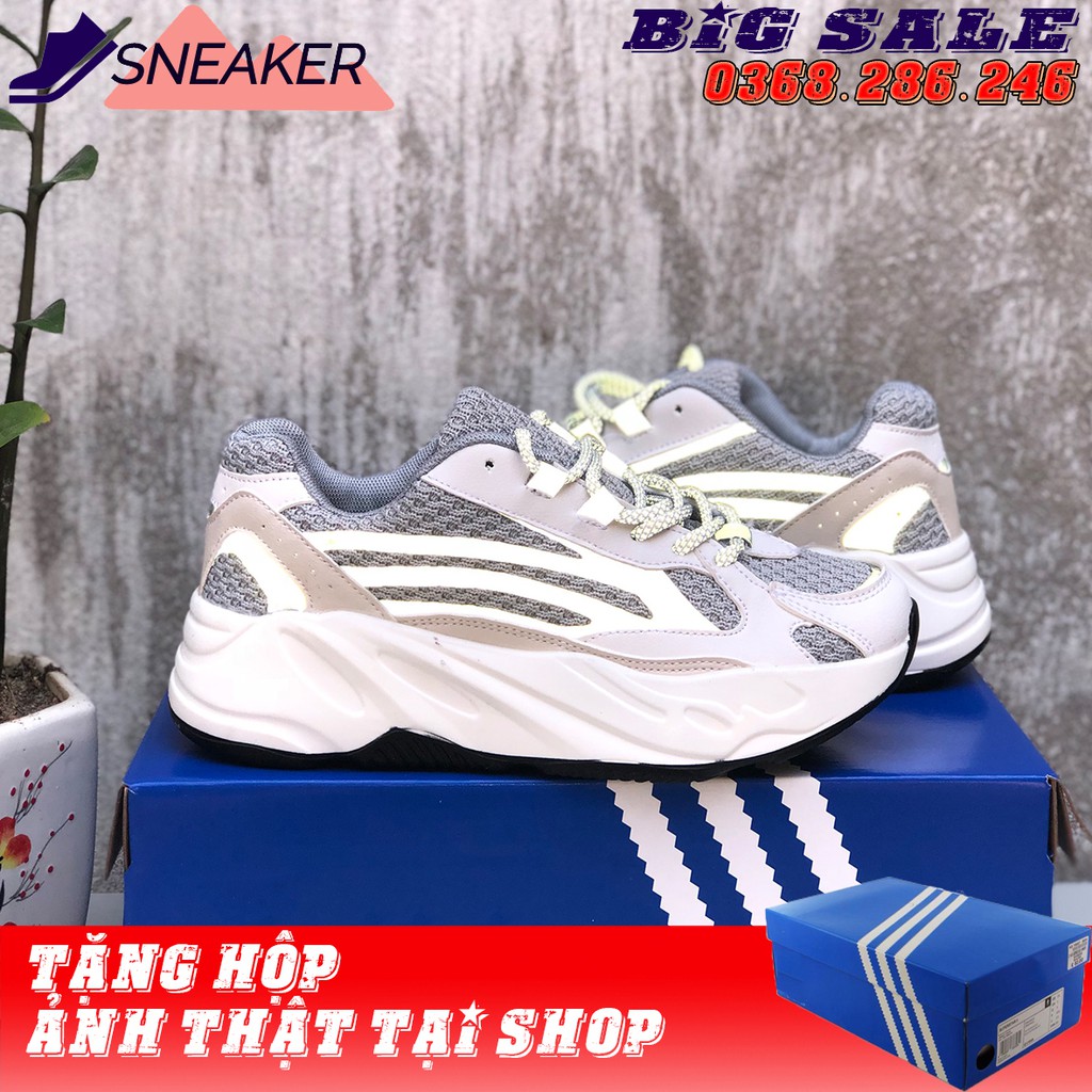 [⚡⚡ GIÀY THỂ THAO⚡⚡ ] Giày Thể Thao YZ 700 V2 Trắng Phản Quang  Đủ Size | BigBuy360 - bigbuy360.vn