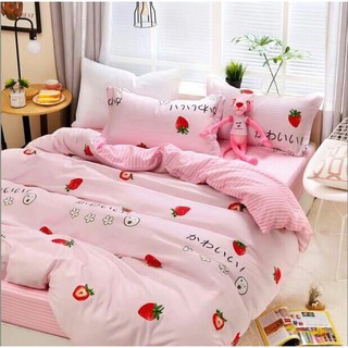 Set chăn ga gối cotton poly nhập khẩu
