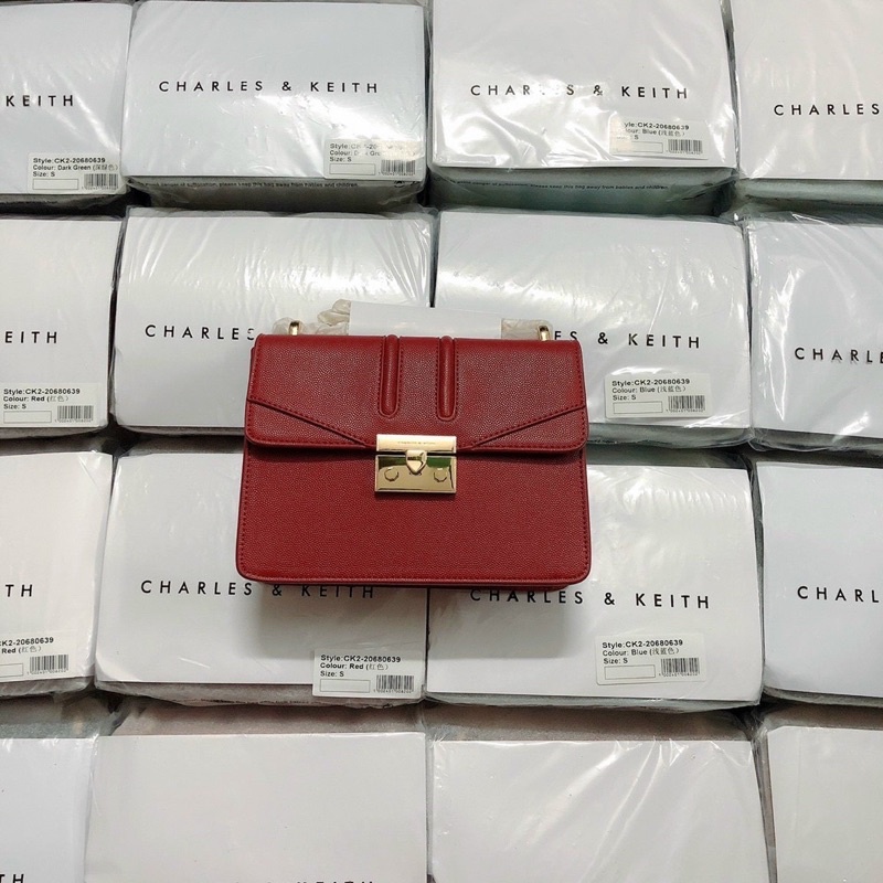 Túi CK Quỳnh Búp Bê size 21 kèm túi vải CK