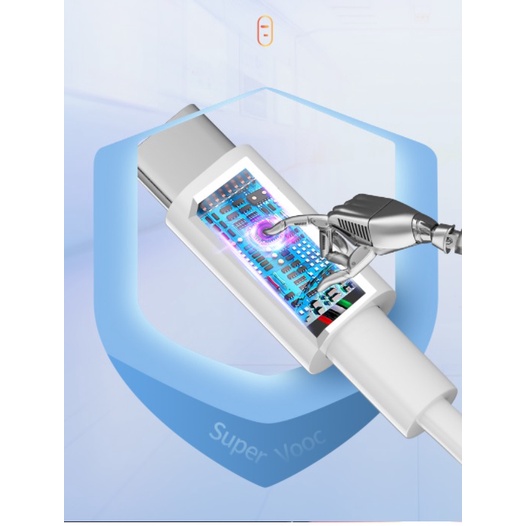 Dây cáp sạc oppo SuperVOOC 65W 10V-6.5A dành cho realme x7 pro V5 Oppo reno4 Realme narzo 20pro Oppo Realme C12