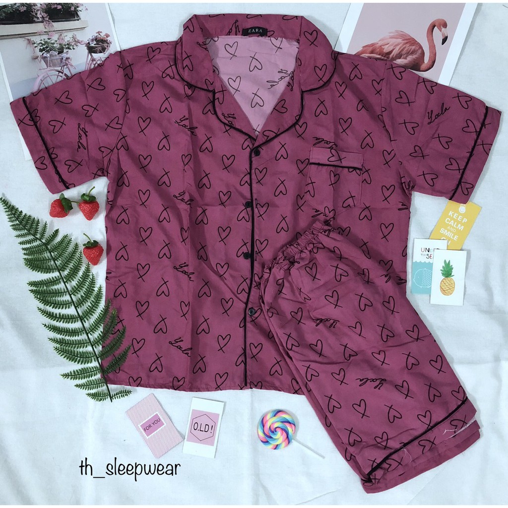 [Loại 1] Đồ bộ pijama full viền tay ngắn - quần ngắn (Kate Thái) | BigBuy360 - bigbuy360.vn