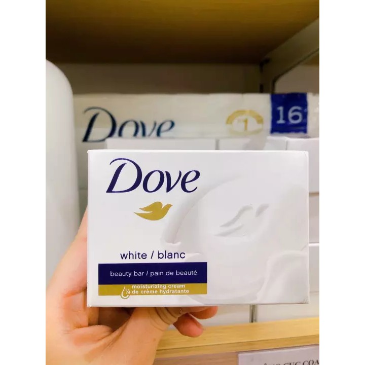 Xà phòng cục Dove White Beauty Mỹ