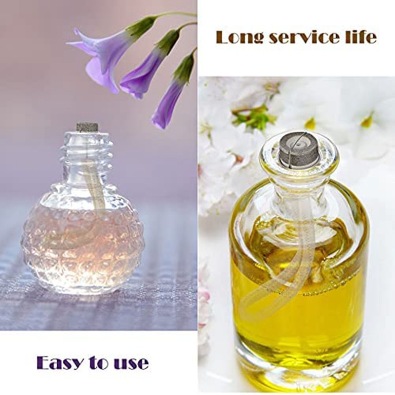 2 cái Đèn dầu Bấc Hương thơm Đèn dầu Bấc Thay thế Điều khiển không khí Đèn đốt xúc tác Bấc cho đầu đốt xúc tác