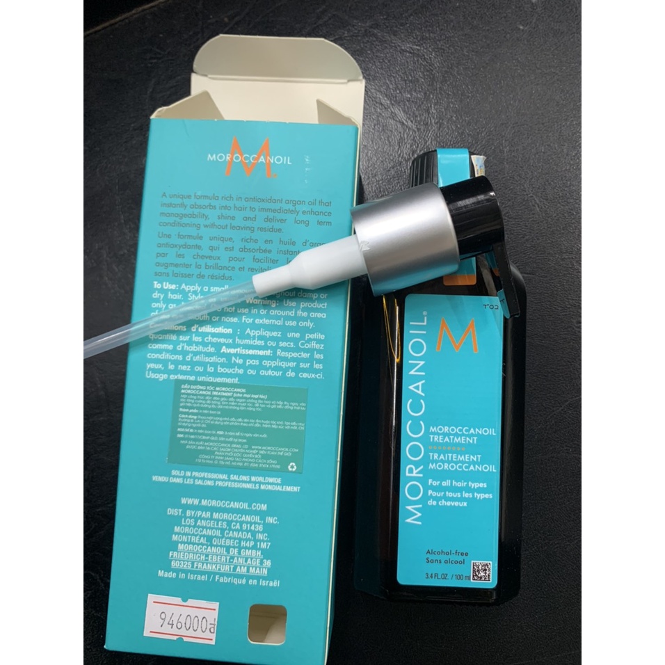 Tinh Dầu Dưỡng Tóc Moroccanoil Treatment Phục Hồi Tóc Hư Tổn - Hair serum 25ml - 100ml Chính hãng