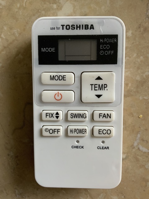 Điều khiển điều hoà Toshiba