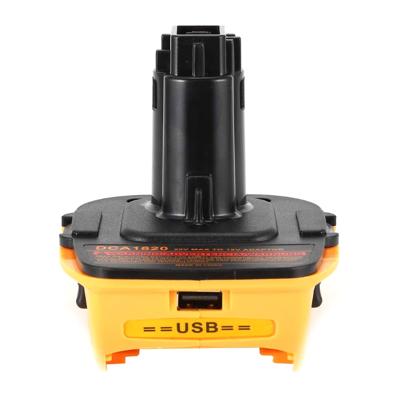 Bộ chuyển đổi 20v pin Lithium sang 18v Dc9096 De9098 De9096,USB 20v Dca 1820V