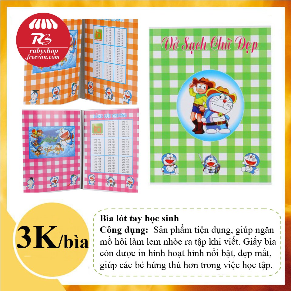 Bìa lót sách học sinh