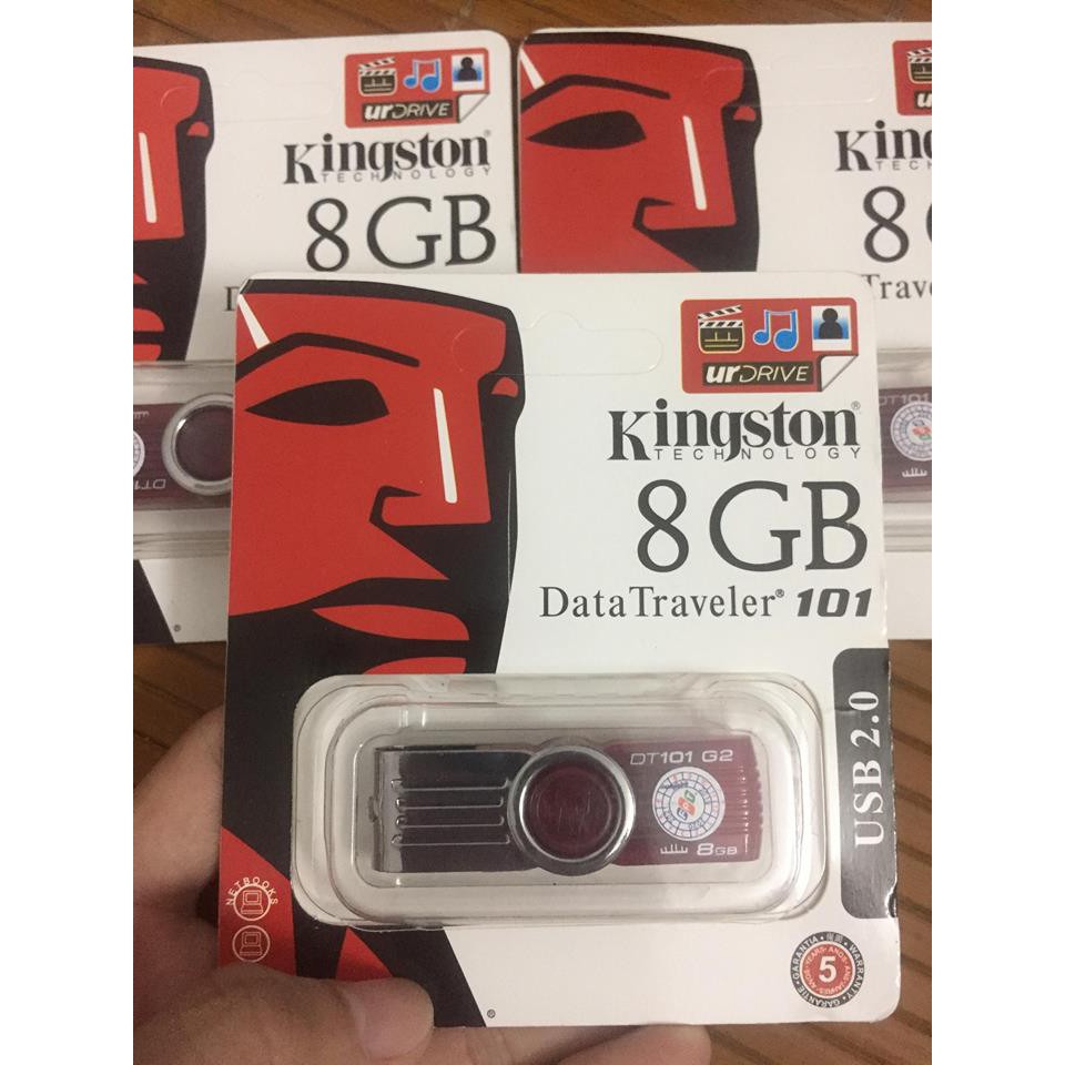 USB 8GB Kingston DT101 | BigBuy360 - bigbuy360.vn