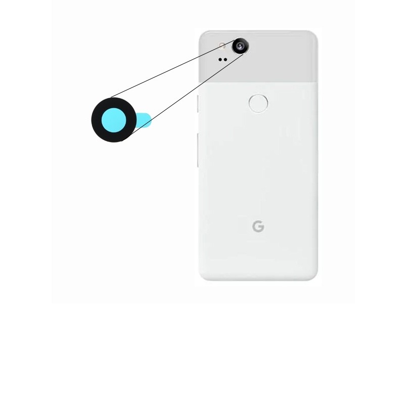 ShopBinhAn Google Pixel 2 - 2XL Kính Camera Sau - Dùng để thay thế kính camera bị cũ ,xước ,vỡ theo thời gian