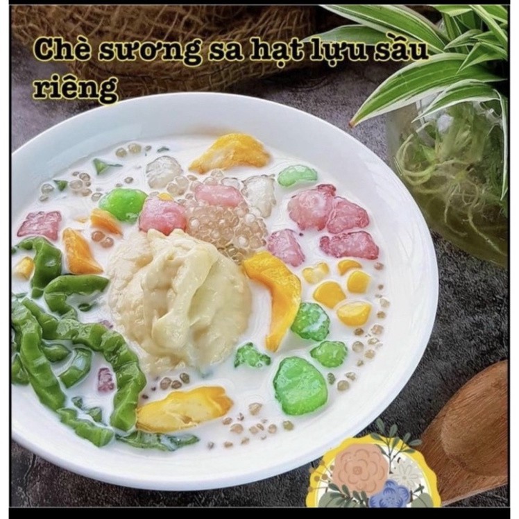 Chè Sương Sa Hạt Lựu 𝑭𝒓𝒆𝒆𝒔𝒉𝒊𝒑 Sương Sa Hạt Lựu Nguyên Liệu Gốc Gói To