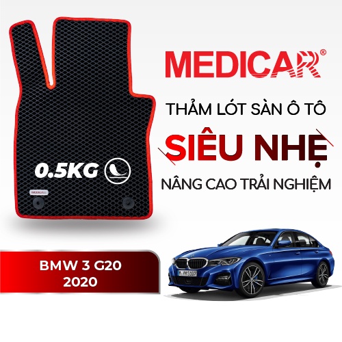 MEDICAR - Thảm Lót Sàn ô tô BMW 3 G20 (2018 -&gt; Hiện tại)