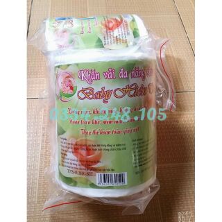 Khăn vải khô đa năng Hiền Trang, cuộn to, loại 330-350gram