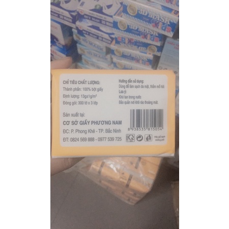 Giấy ăn,giấy rút 300 tờ Sen Nhật