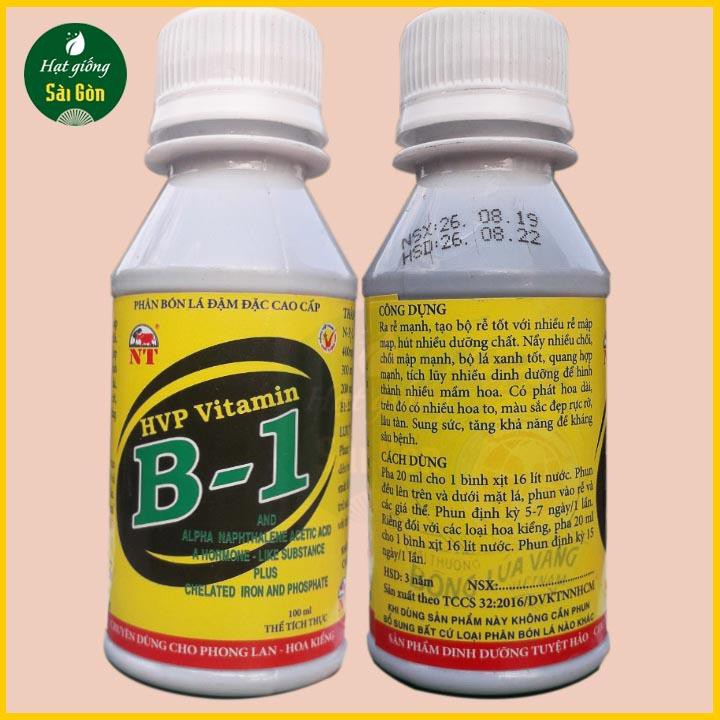 Phân Bón Lá Vitamin B1 Chuyên Cho Phong Lan 100ml