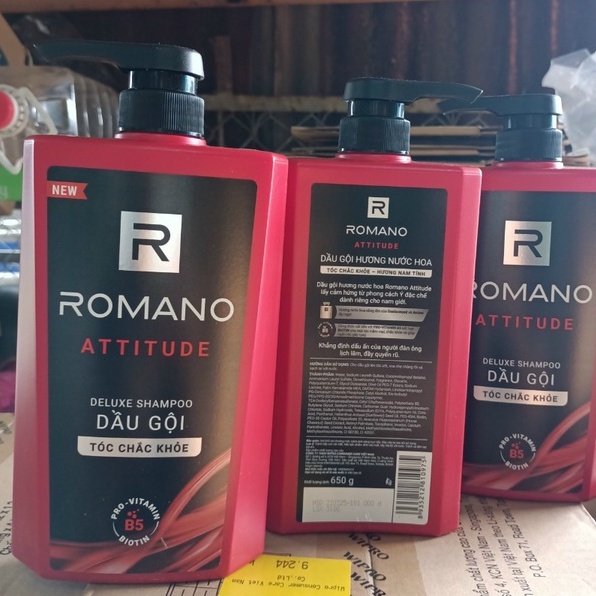 Dầu Gội Romano Attitude 650g