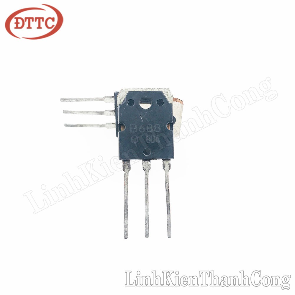 Transistor B688 tháo máy lưng đồng chân dài