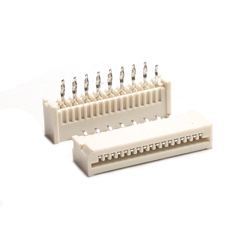 1.25mm Pitch 17Pin FFC FPC Connector Chèn định hướng dọc