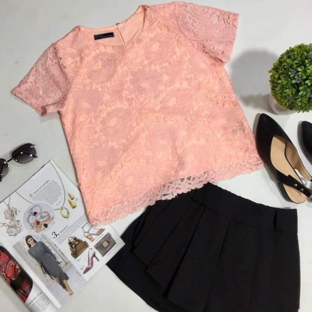 Áo ren co giãn nhẹ size XXL