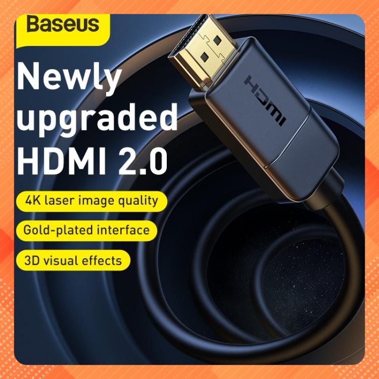 Cáp HDMI Baseus high definitionI Adapter 1m Black Phụ Kiện LD.