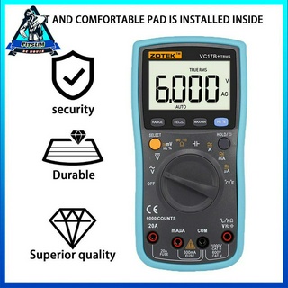 Máy Đo Vạn Năng Kỹ Thuật Số Vc17B 6000 Counts Ac Dc