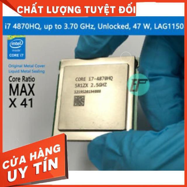Cpu i7 4870hq mod giành cho mainboard socket 1150