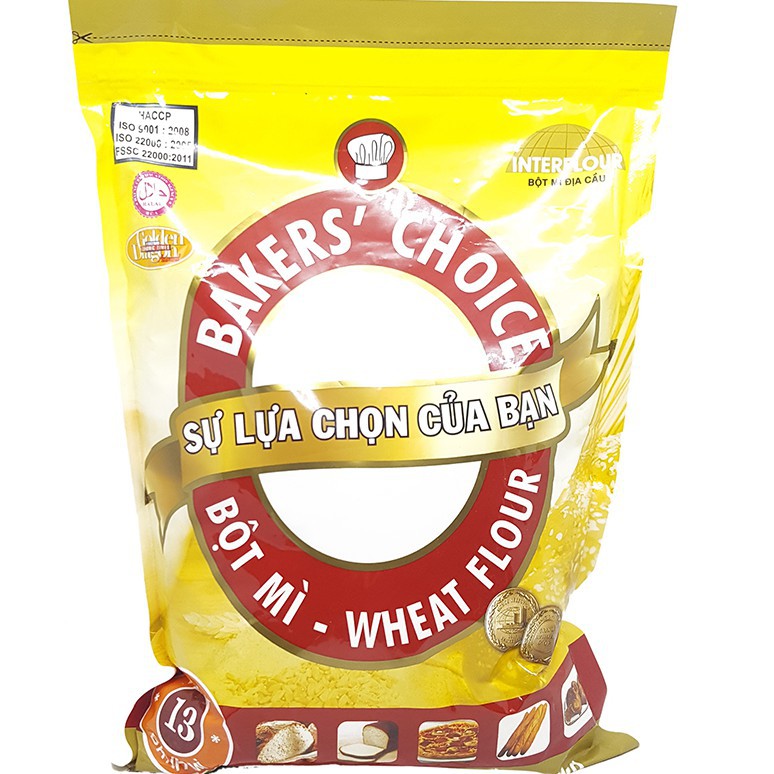 Bột mì Bakers’ Choice số 13 (bread flour) 1kg