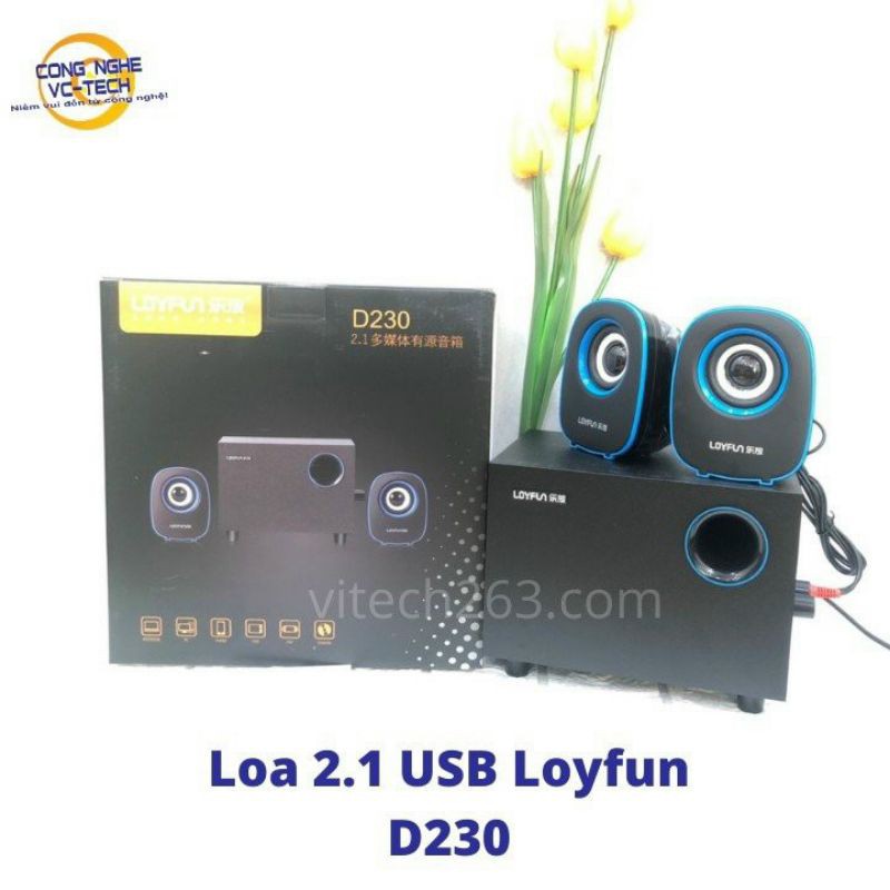 LOA VI TINH LOYFUN D230 (2.1),,