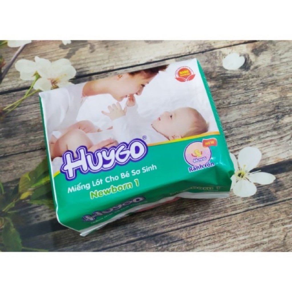 Miếng lót sơ sinh Huygo- NB1 26 miếng