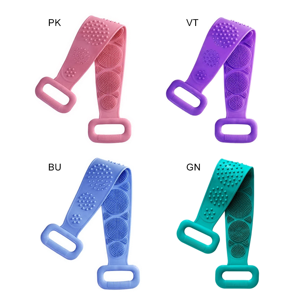 Bàn Chải Silicone Dùng Massage Toàn Thân Khi Tắm Tiện Lợi