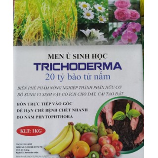 Men ủ sinh học trichoderma 20 tỉ bào tử nấm