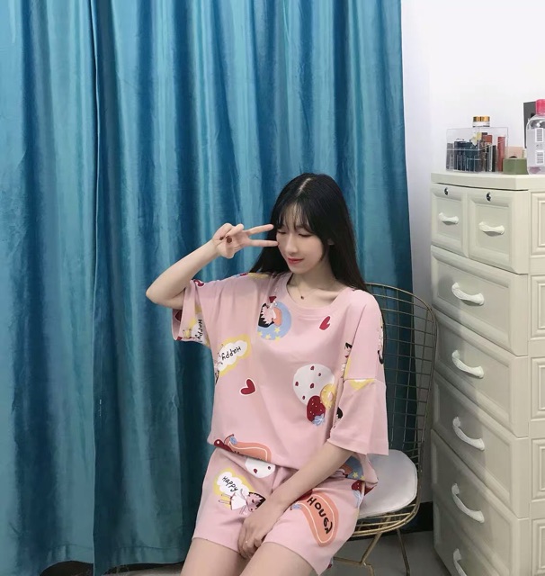 Bộ ngủ cô gái (COMBO SET 2 BỘ ) | BigBuy360 - bigbuy360.vn