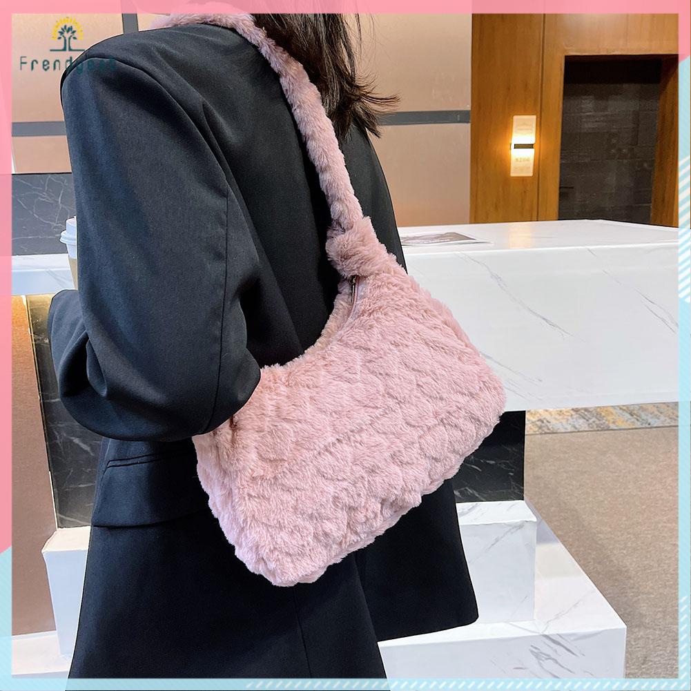 Túi đeo dưới cánh tay in hoa thời trang cá tính cho nữ